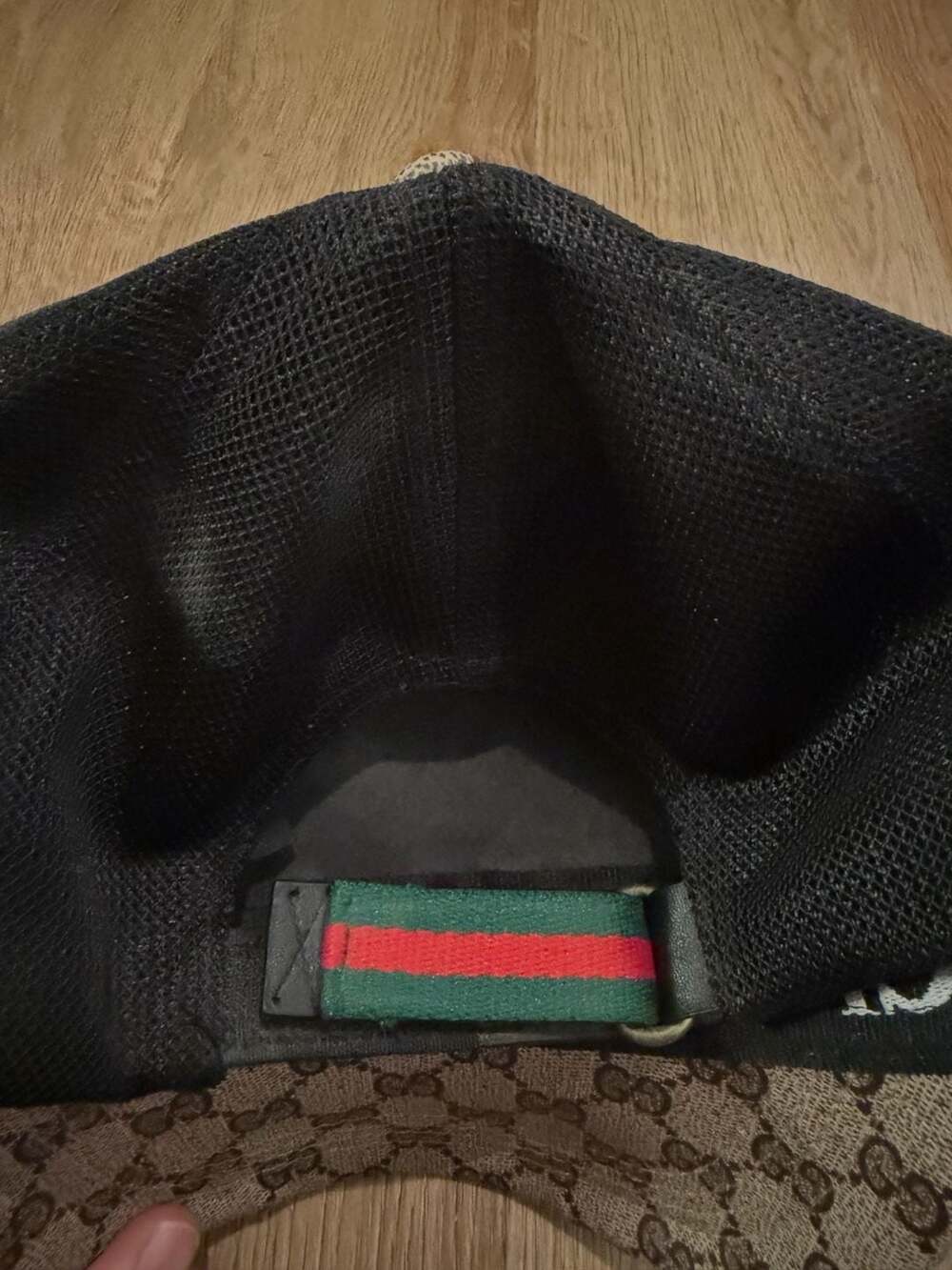Gucci GG Supreme Kingsnake Mesh Baseball Cap - Picture 5 of 6